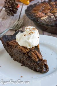 Sugar-Free Low Carb Keto Chocolate Pecan Piece Recipe