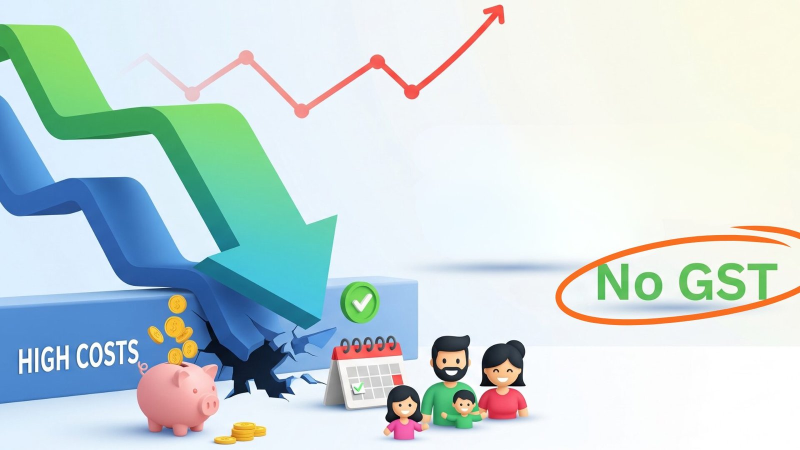 Your health and life insurance is now cheaper without GST.