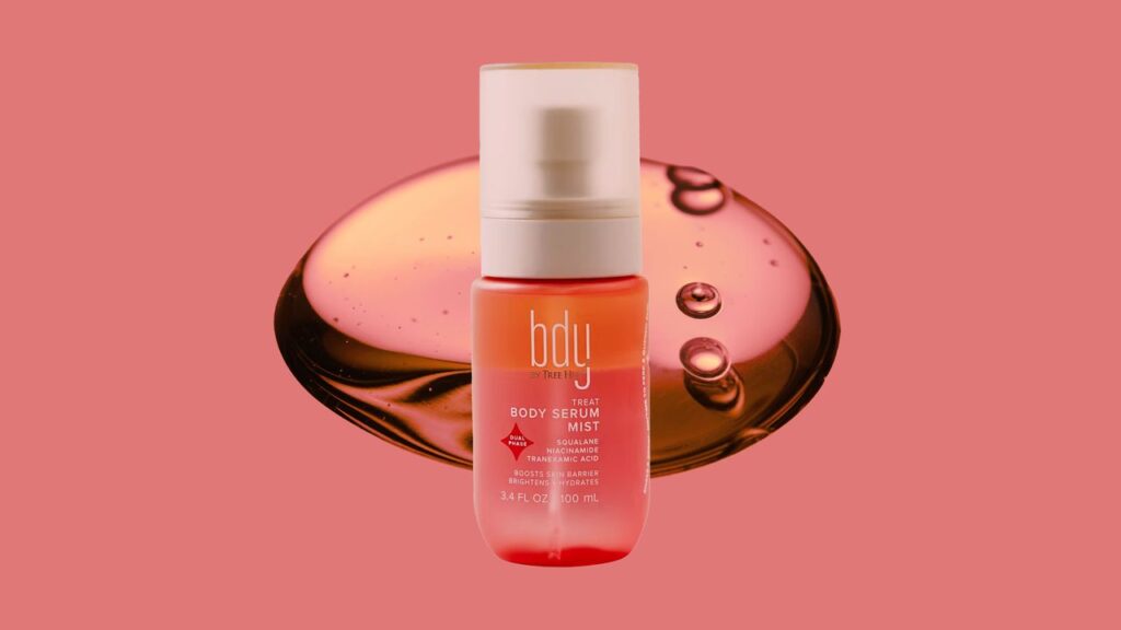 bdy. by Tree Hut Body Serum Mist is a Body Care Game Changer - Review