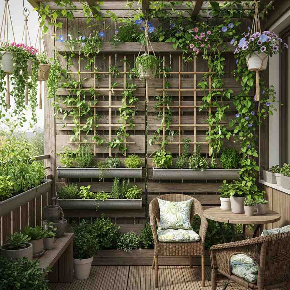 13 small garden ideas on a budget