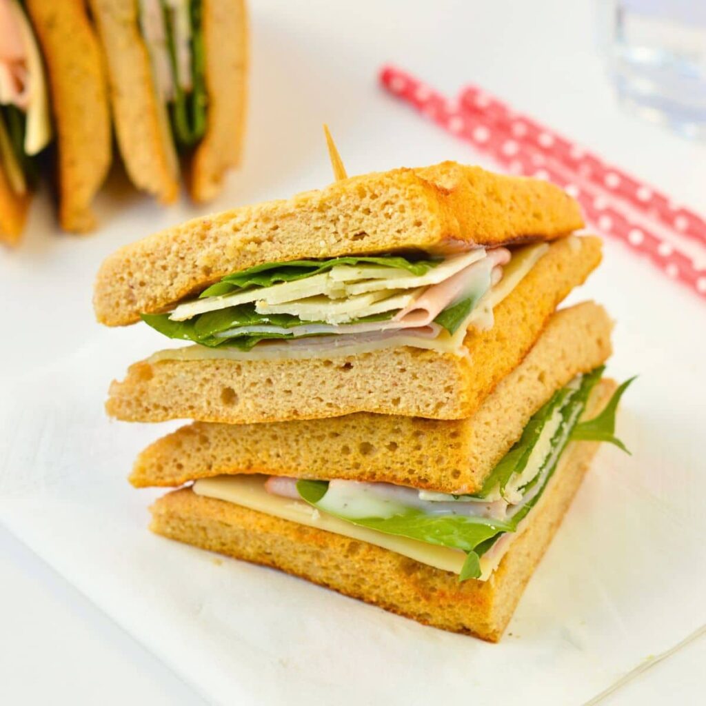 90 Second Keto Bread (5.4g net carbs)