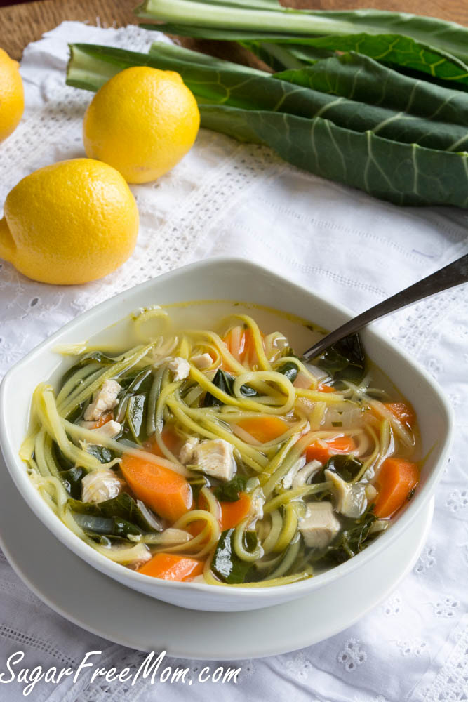 Best Low Carb Gluten Free Keto Chicken Zoodle Soup