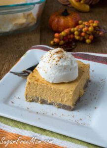 Easy and Best No Bake Sugar Free Keto Pumpkin Cheesecake