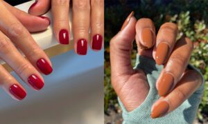 Fall 2025's biggest nail trends include delicious browns and 'faded' French manicures