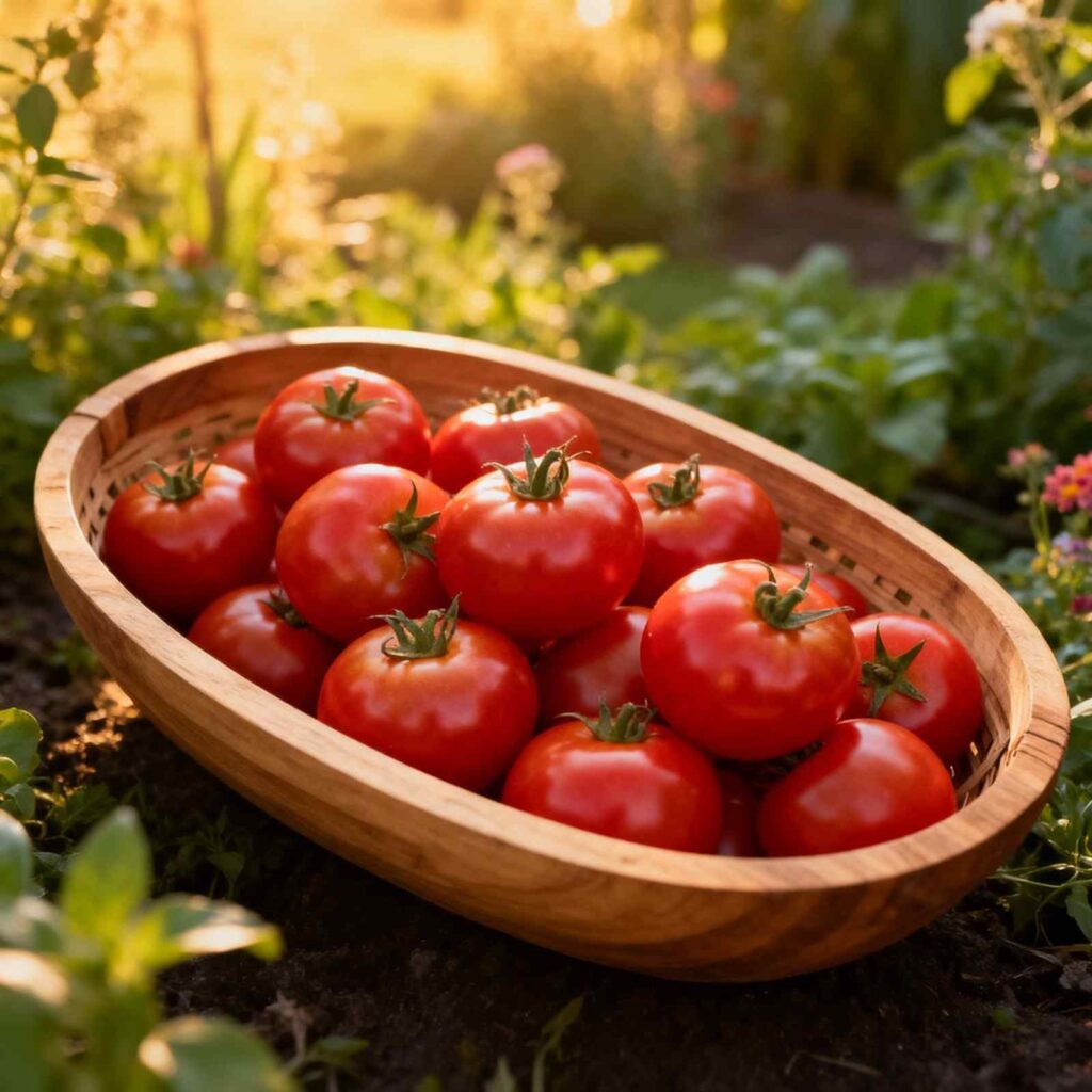 How to store tomatoes from the garden?