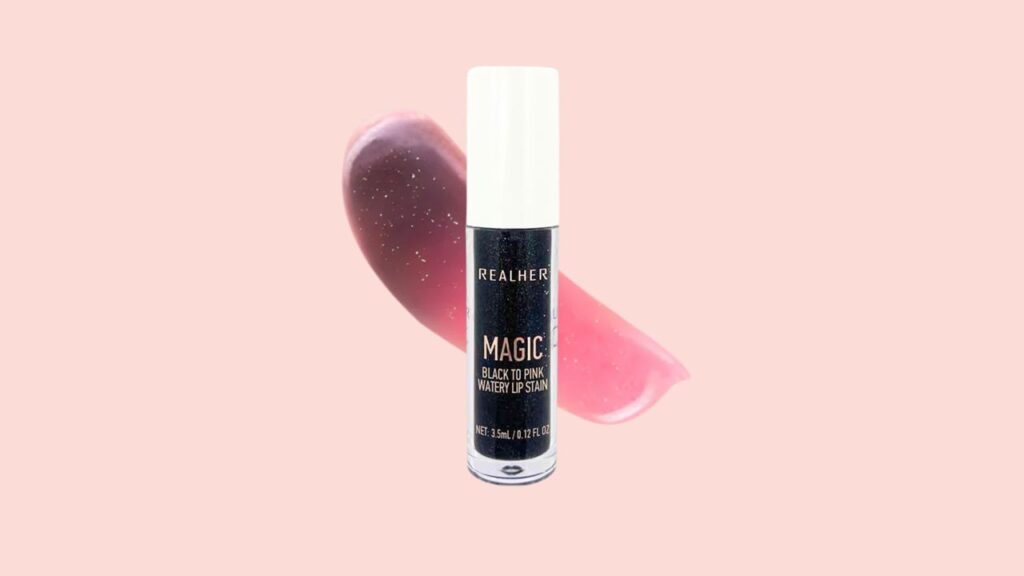 RealHer Magic Black to Pink Watery Lip Stain is Modern Makeup Wizardry - Review