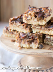 Sugar Free Low Carb Keto Sugar Grilled Bacon Pecan Piebar