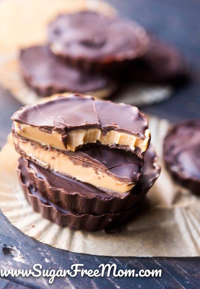Sugar-free, low-carb keto peanut butter cup recipe