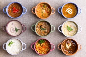 Three volume healthy soup recipes to improve your GLP-1 levels this fall