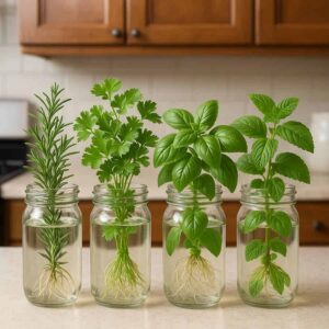 Throw away the dirt! 11 herbs that grow in just water (no green thumb required)
