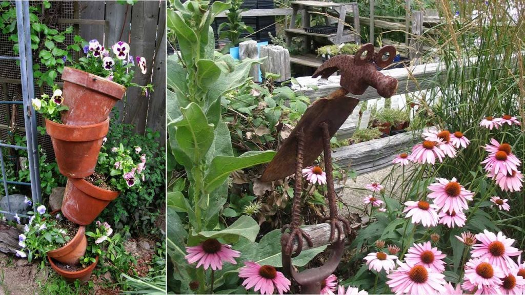 12 Creative and Frugal Garden Art Project Tutorials