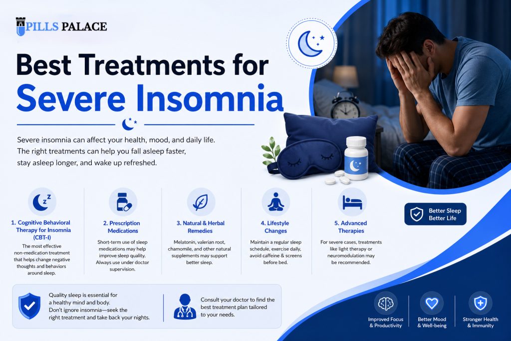 Best treatment for severe insomnia