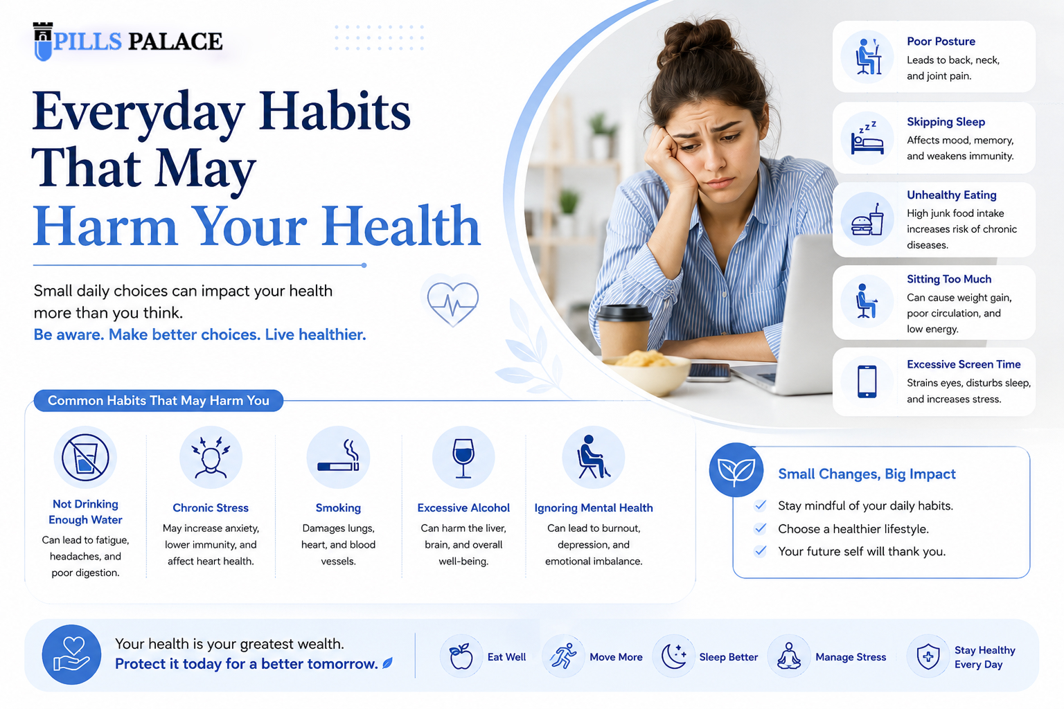 Daily habits that can harm your health