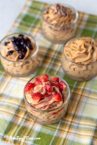 Dairy Free Low Carb Keto Peanut Butter Protein Fluff