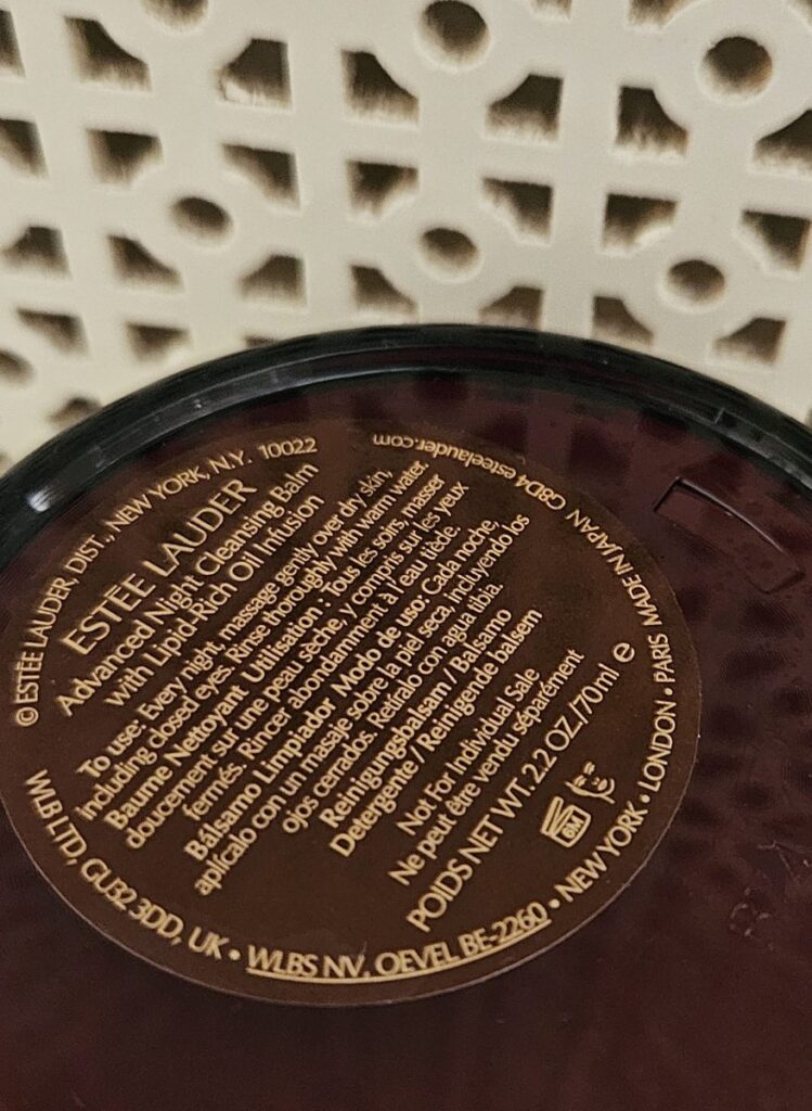 Estée Lauder Advanced Cleansing Balm Review