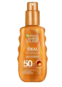 Garnier Ideal Bronze Sun Cream Milk-in Spray SPF50 Review