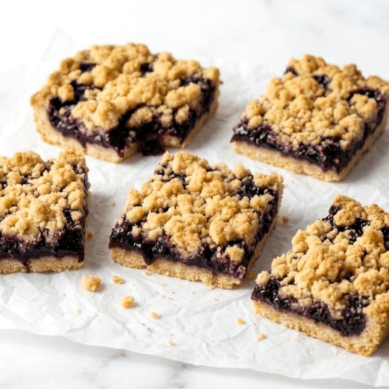 Healthy Blueberry Crumble Bars (Gluten Free + No Sugar)