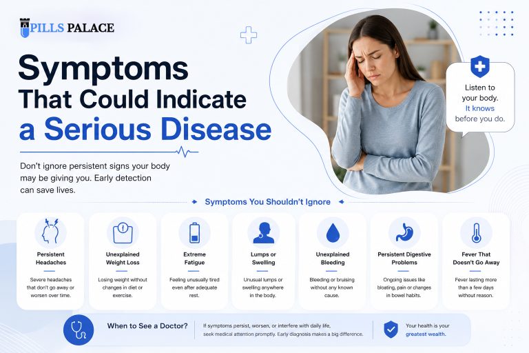 Symptoms that may indicate a serious illness