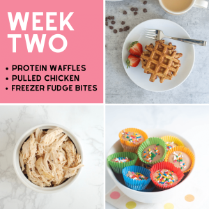 A simple and healthy 4-week meal prep plan for moms