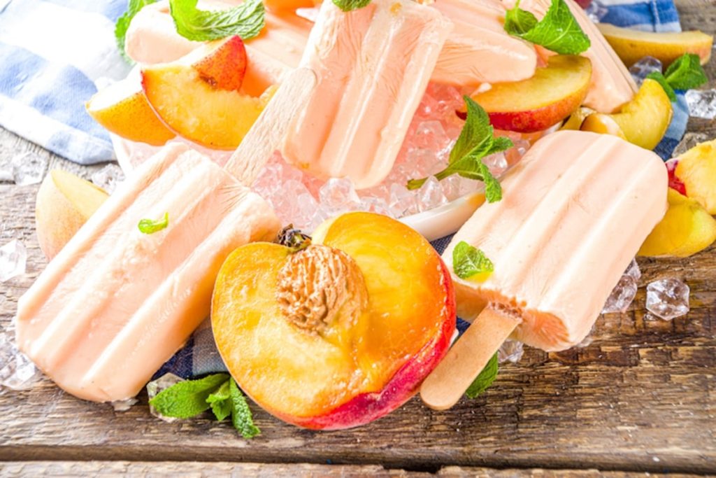 GLP-1 Peach iced tea ice candy