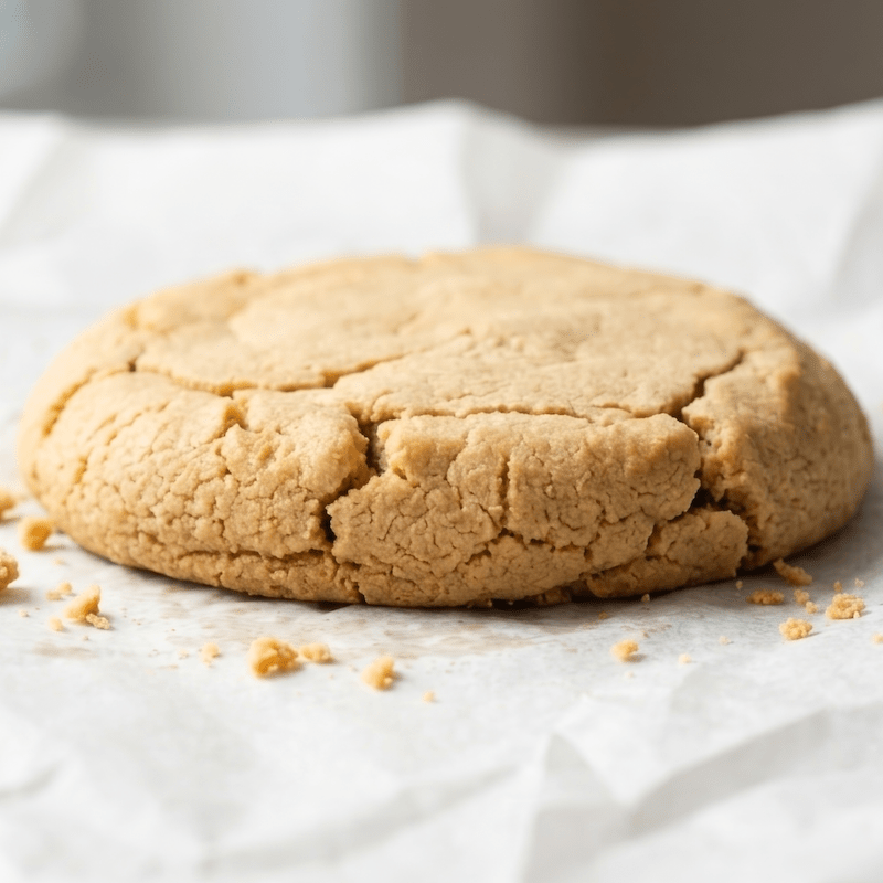 Healthy Single Serving Peanut Butter Protein Cookies (Vegan + Gluten Free)