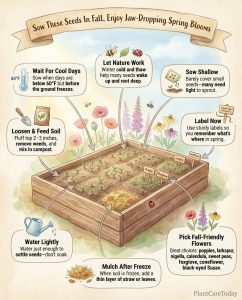 Plant these 14 seeds now. Watch your neighbor's jaw drop afterwards