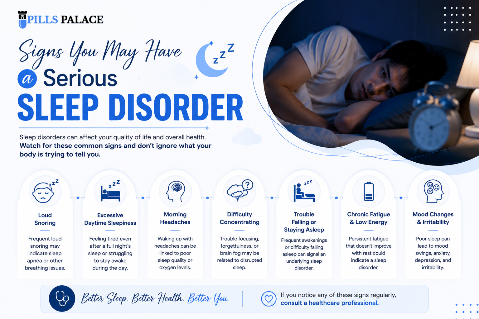 Signs that you may have a severe sleep disorder